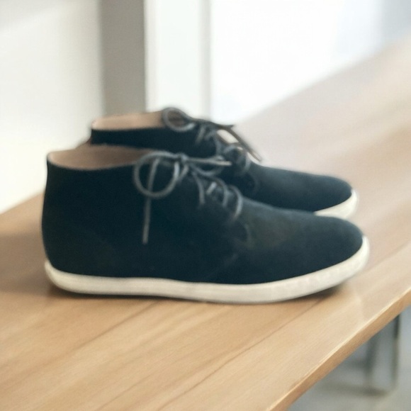 Cole Haan Men’s Pinch Weekender Chukka Boots size 10.5 Black Suede. - Picture 2 of 7